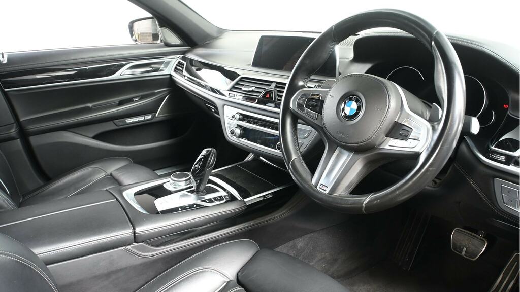 BMW 7 Series 730D Xdrive M Sport Silver #6