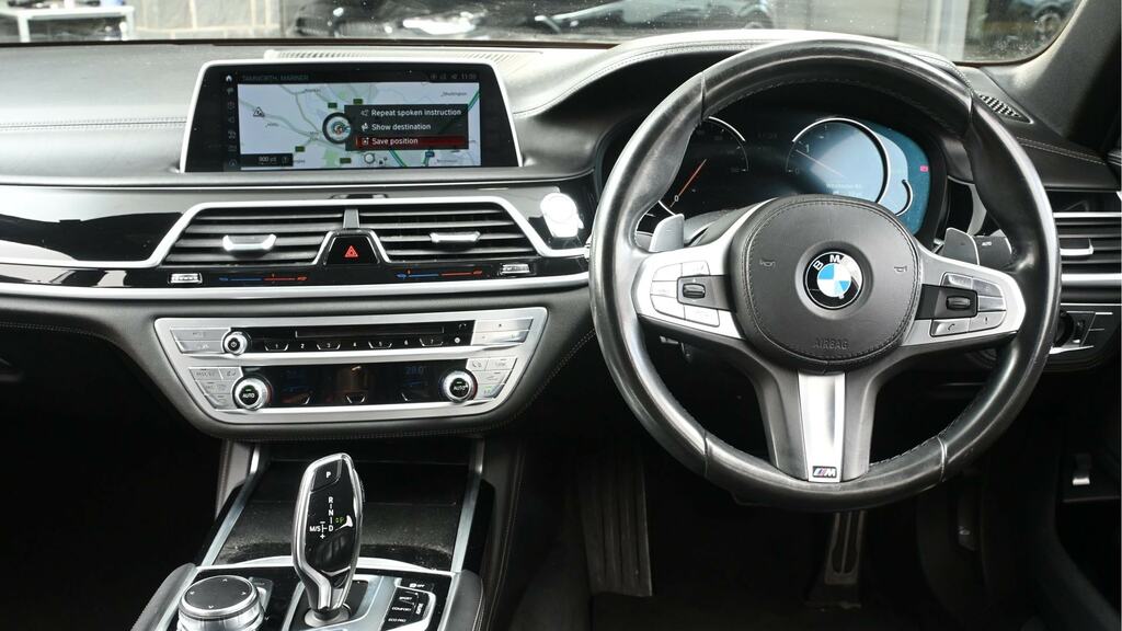 BMW 7 Series 730D Xdrive M Sport Silver #5