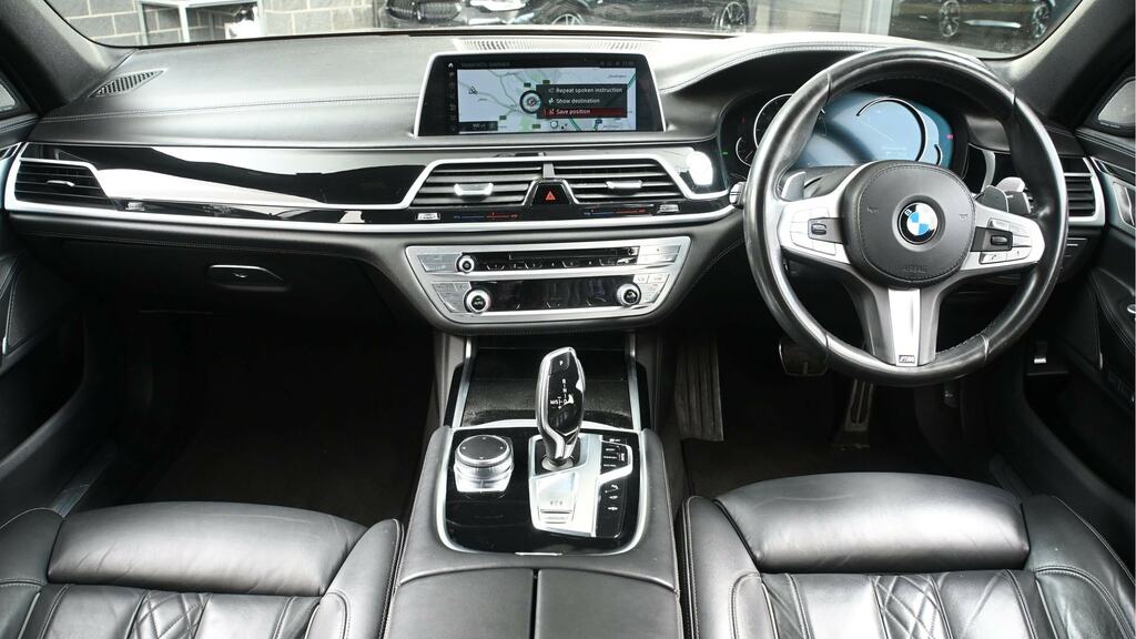 BMW 7 Series 730D Xdrive M Sport Silver #4