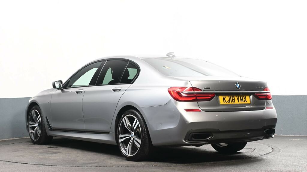 BMW 7 Series 730D Xdrive M Sport Silver #2