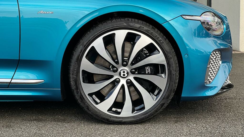 Bentley Continental Gt 4.0 V8 Hybrid Azure Blue #6
