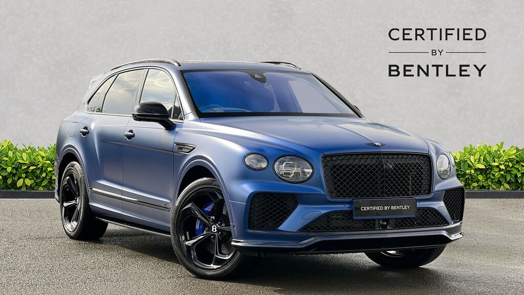 Bentley Bentayga 4.0 V8 S Touring Spec Blue