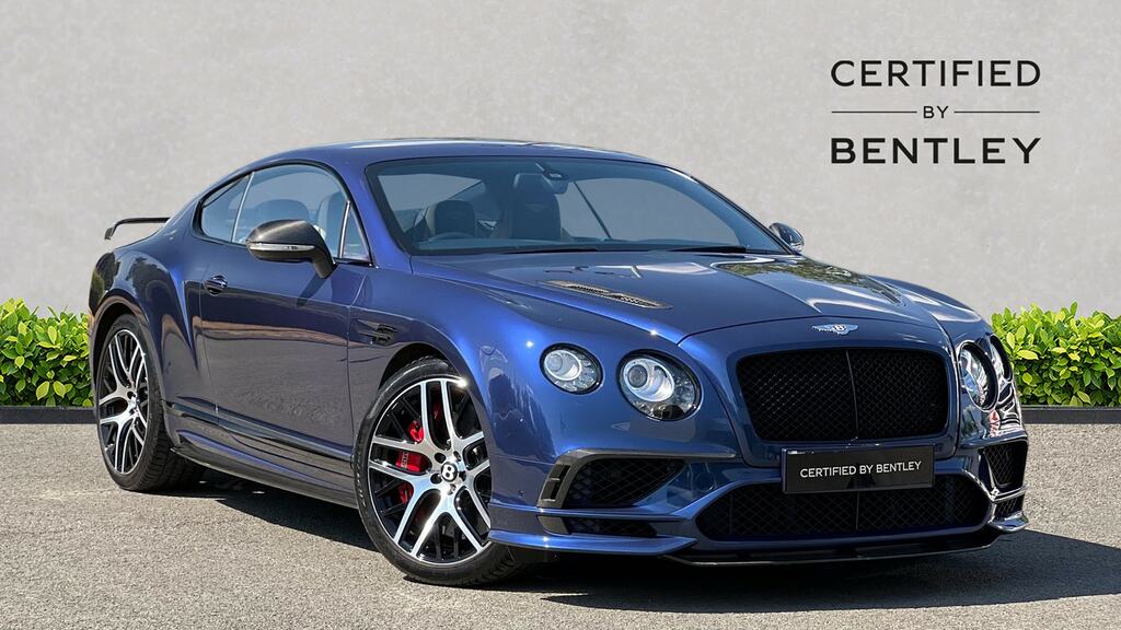 Bentley Continental Gt 6.0 W12 700 Supersports Blue