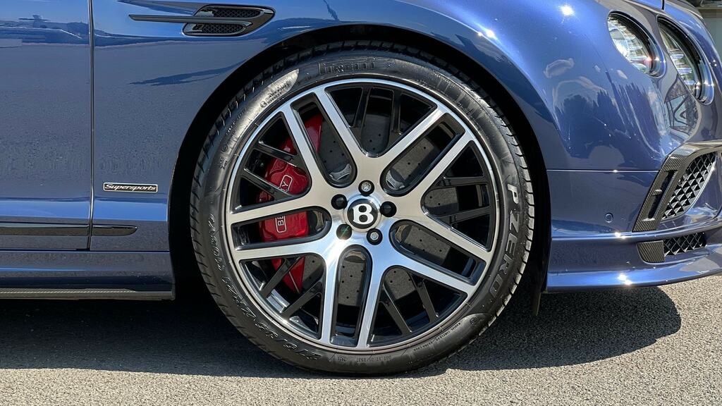 Bentley Continental Gt 6.0 W12 700 Supersports Blue #6