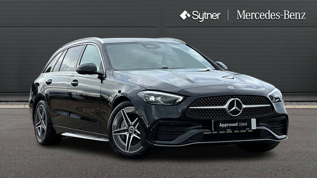 Mercedes-Benz C Class C200 Amg Line 9G-tronic Black