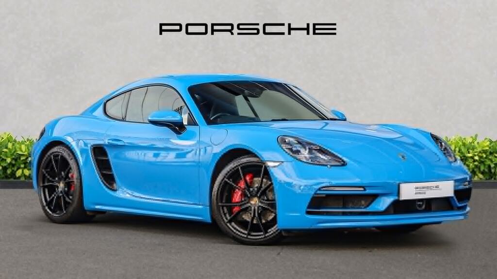 Porsche 718 Cayman 2.5 S Pdk Blue