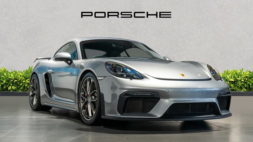 Porsche 718 Cayman 4.0 Gt4 Pdk Silver