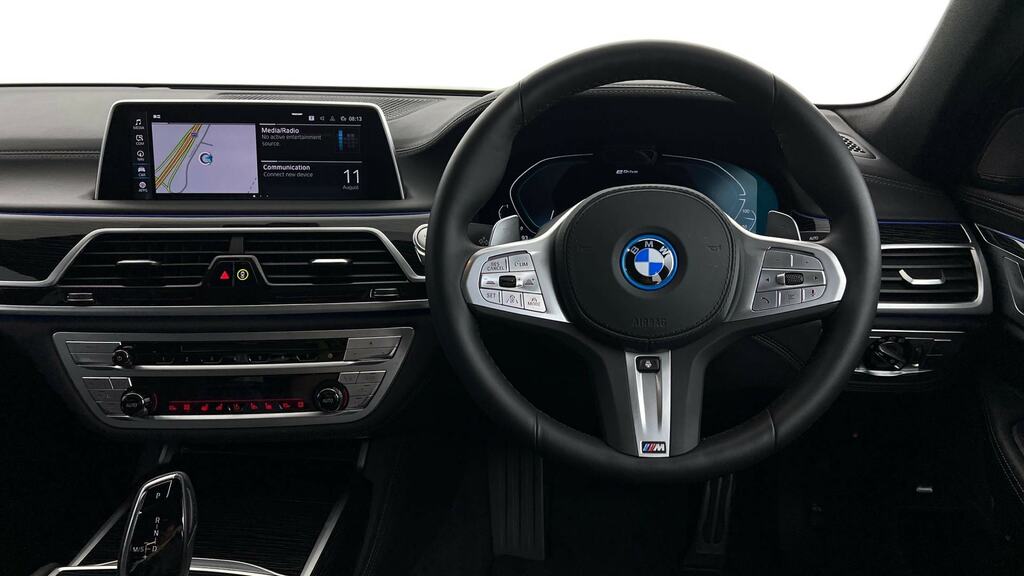 BMW 7 Series 745Le Xdrive M Sport Black #5