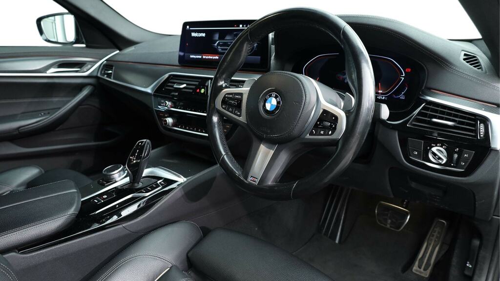 BMW 5 Series 520D Mht M Sport Step EF22VRZ Grey #6