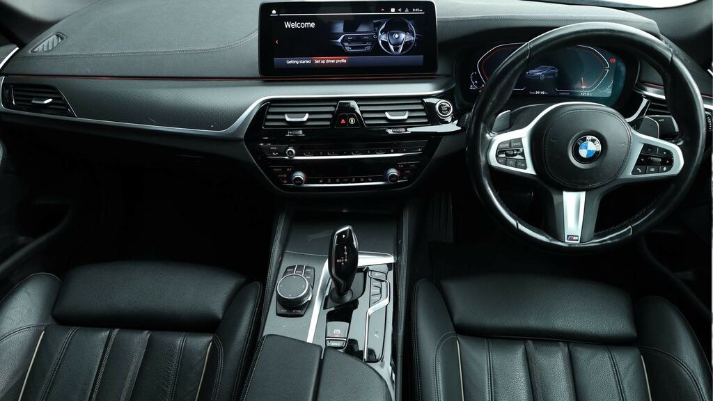 BMW 5 Series 520D Mht M Sport Step EF22VRZ Grey #4