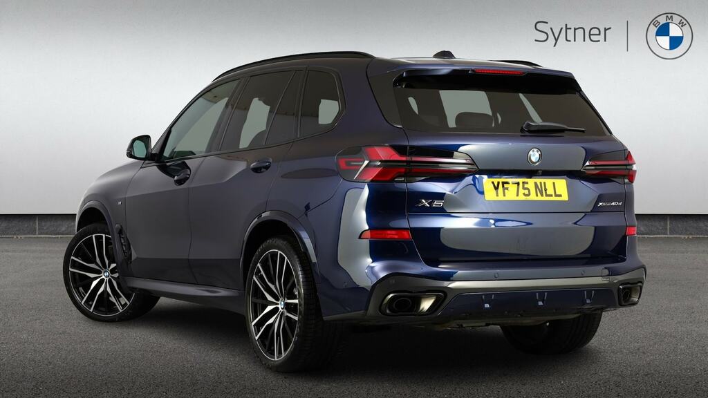 BMW X5 Xdrive40d Mht M Sport Tech Pack YF75NLL Blue #2