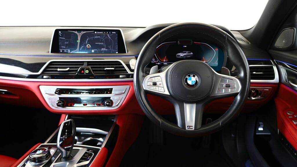 BMW 7 Series 730D Xdrive Mht M Sport Silver #5