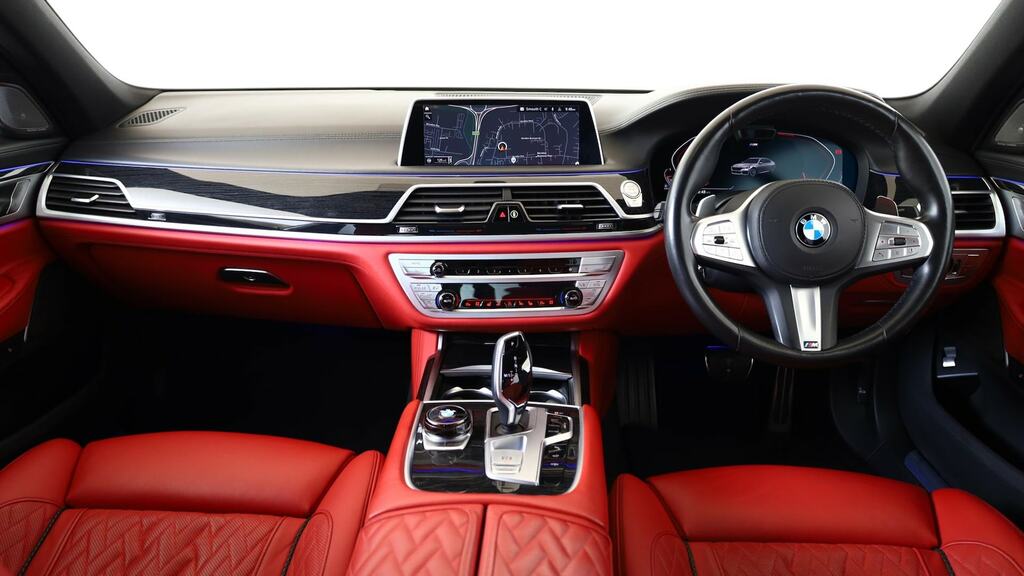 BMW 7 Series 730D Xdrive Mht M Sport Silver #4