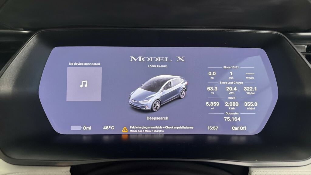Tesla Model X Dual Motor Long Range Suv 4Wde White #13