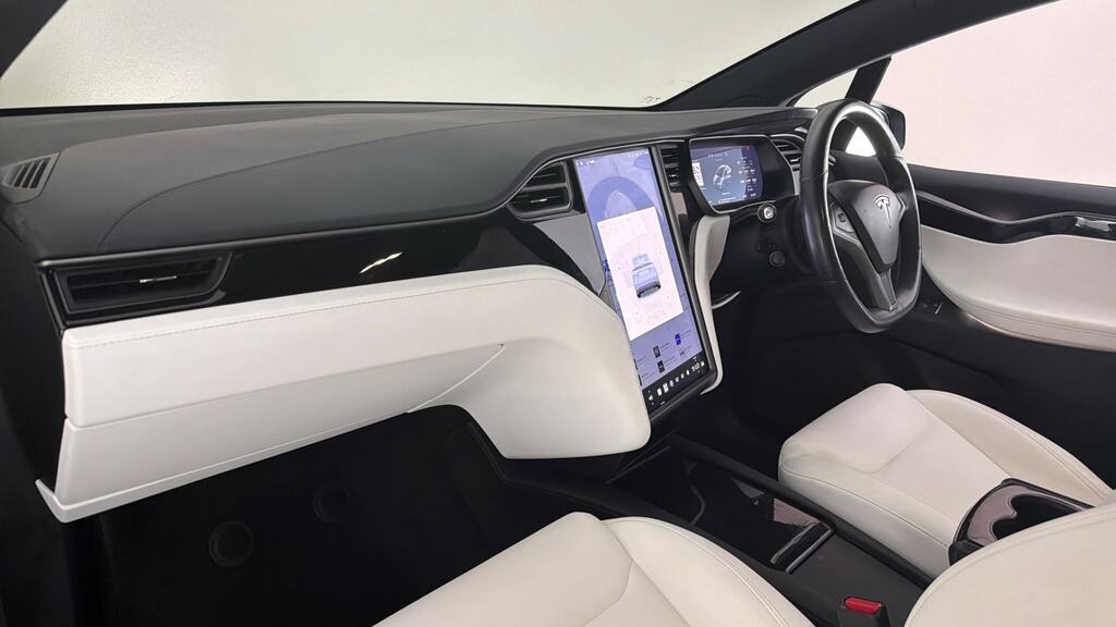 Tesla Model X Dual Motor Long Range Suv 4Wde White #11