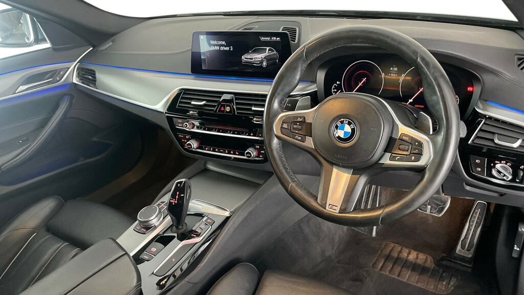 BMW 5 Series Se Blue #9