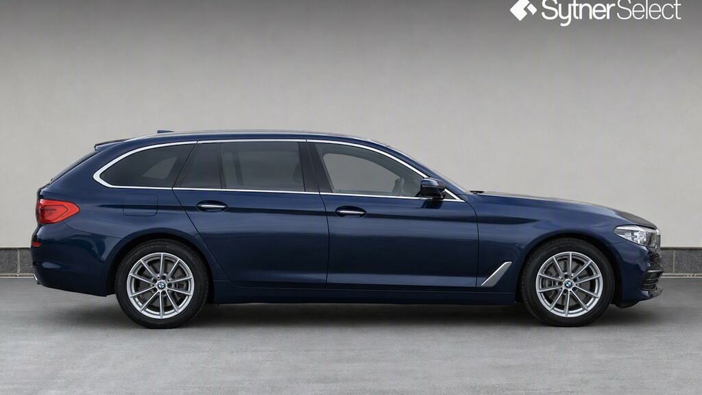 BMW 5 Series 520D Efficient Dynamics Se Blue #8