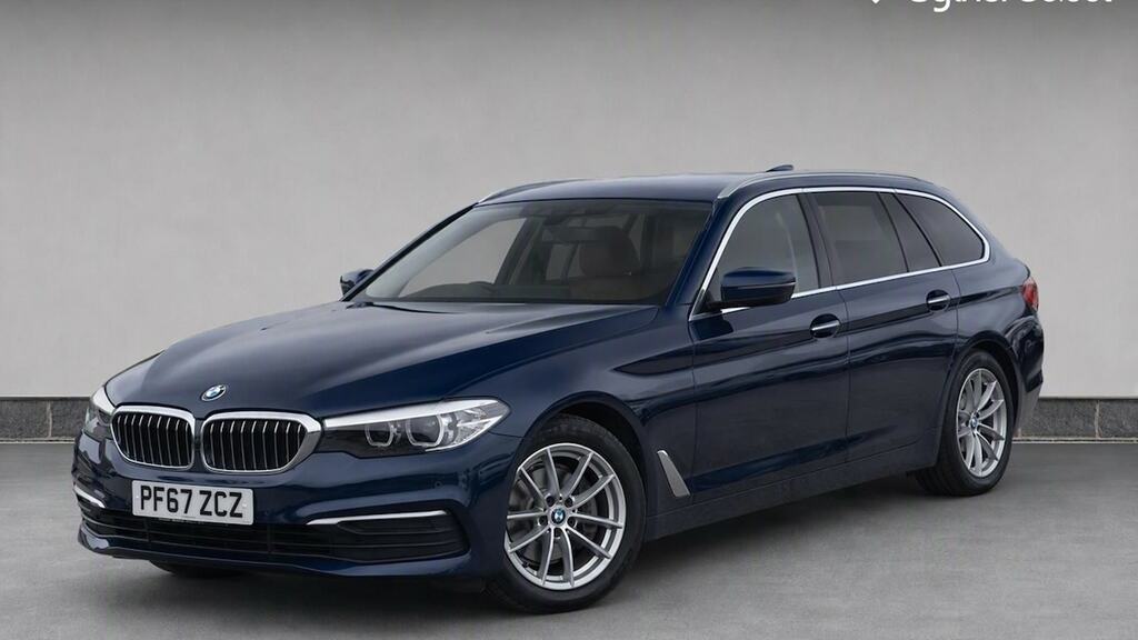 BMW 5 Series 520D Xdrive Se Blue #2