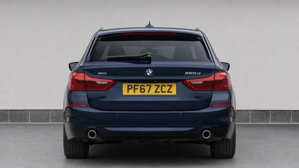BMW 5 Series 520D Efficient Dynamics Se Blue #7