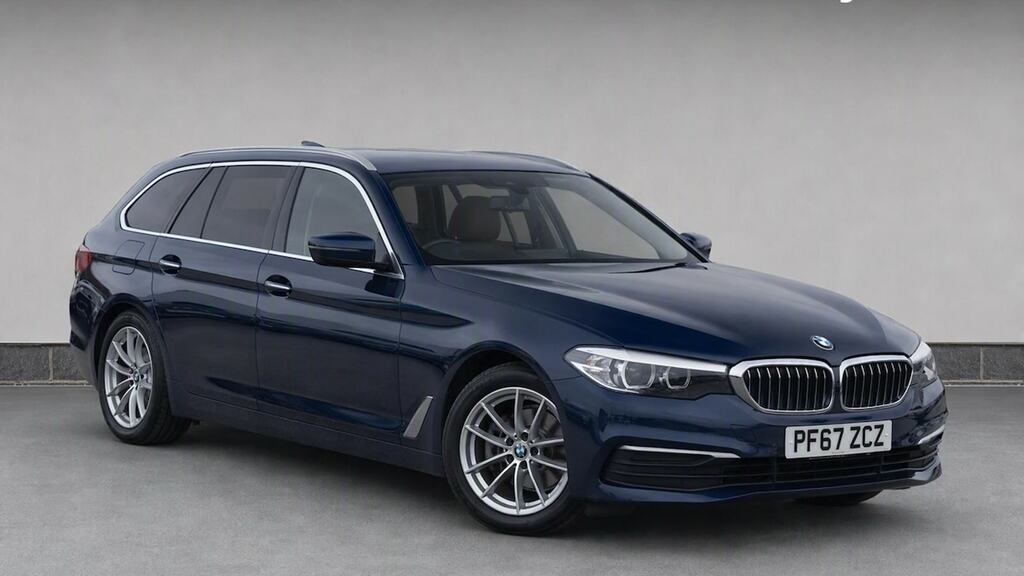 BMW 5 Series 520D Xdrive Se Blue
