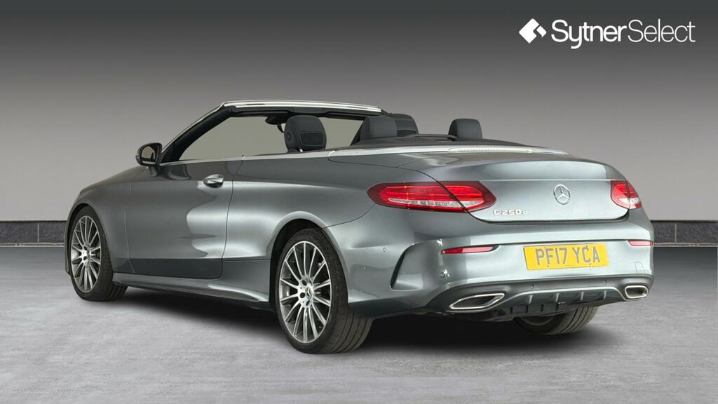 Mercedes-Benz C Class C250d Amg Line PF17YCA Grey #4