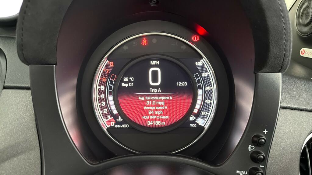 Abarth 595 595C Competizione Red #17