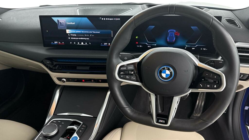 BMW i4 250Kw Edrive40 M Sport 83.9Kwh Techpro Blue #5