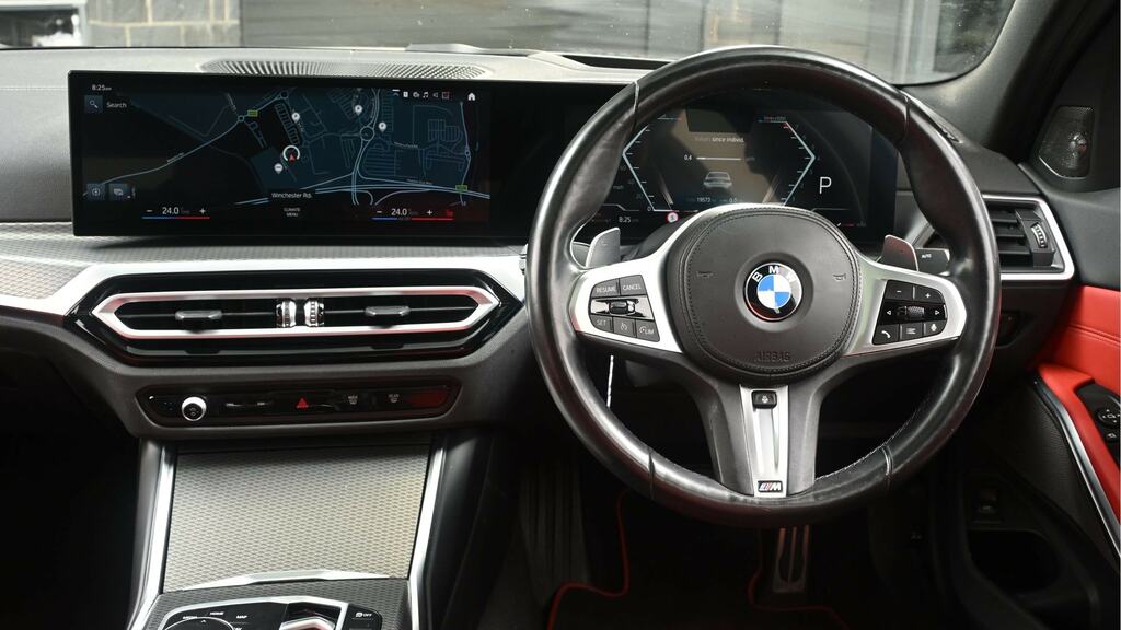 BMW 3 Series M340i Xdrive Mht Step DA72ODP White #5