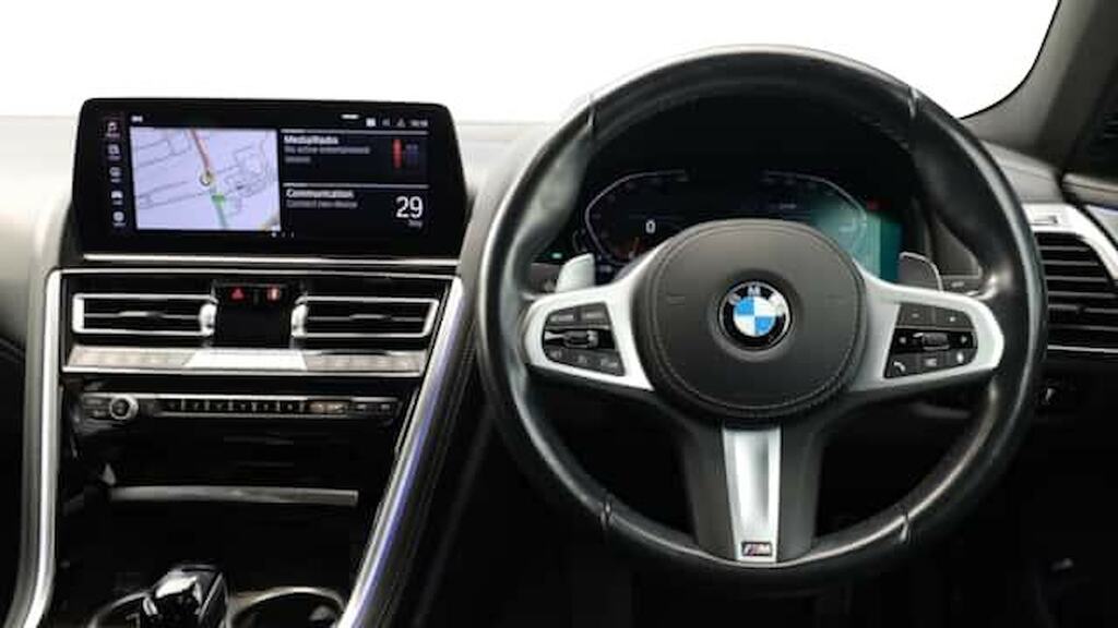 BMW 8 Series Gran Coupe 840I M Sport White #5