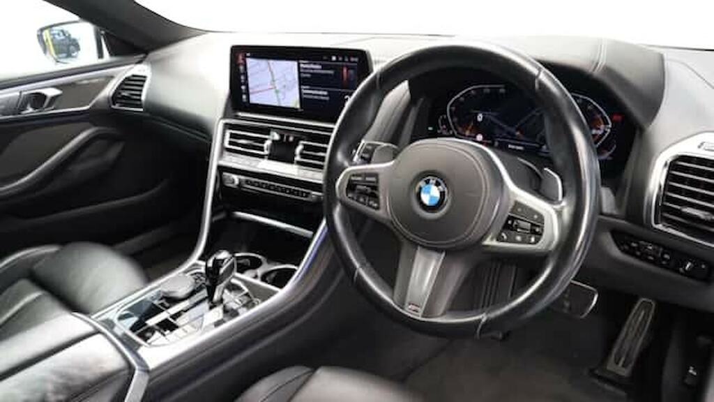 BMW 8 Series Gran Coupe 840I M Sport White #6