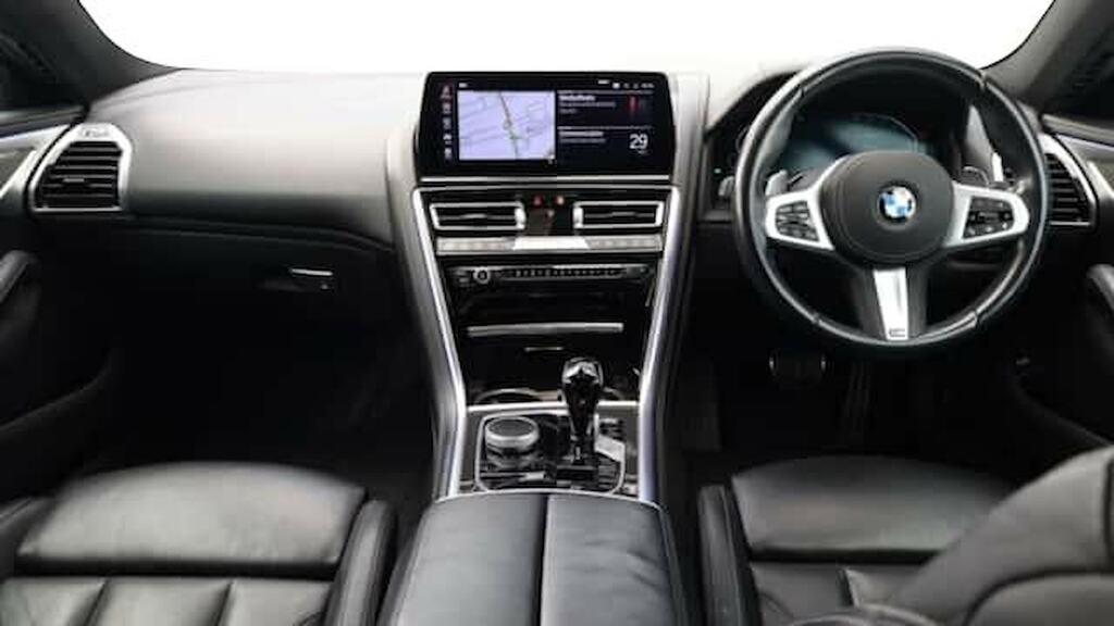 BMW 8 Series Gran Coupe 840I M Sport White #4