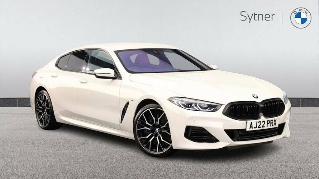 BMW 8 Series Gran Coupe 840I M Sport White