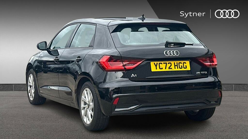 Audi A1 25 Tfsi Sport YC72HGG Black #3