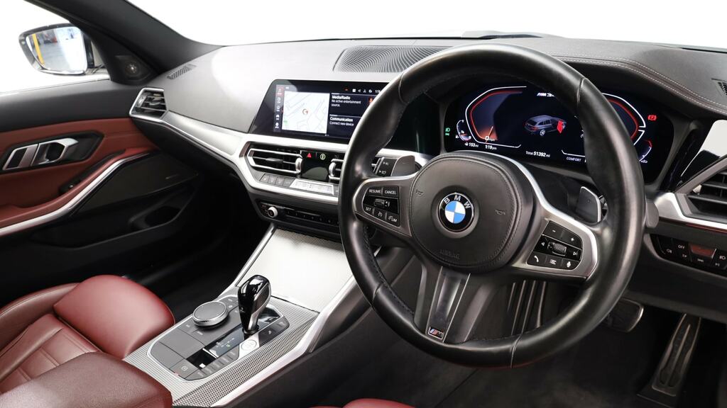 BMW 3 Series M340i Xdrive Mht Step YB22AYW White #6