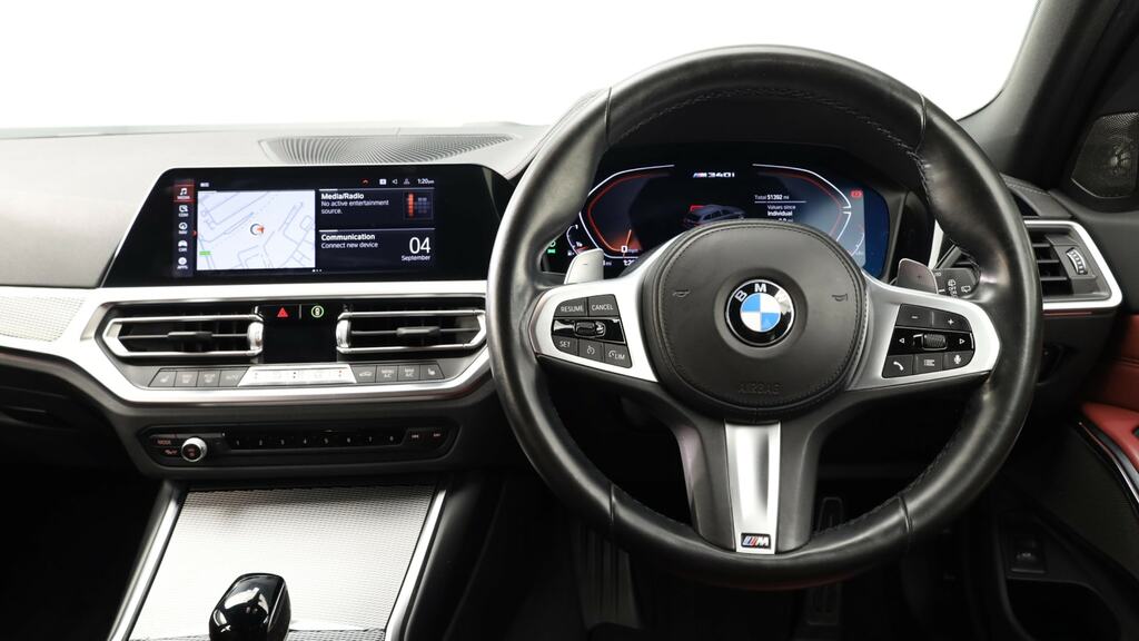 BMW 3 Series M340i Xdrive Mht Step YB22AYW White #5