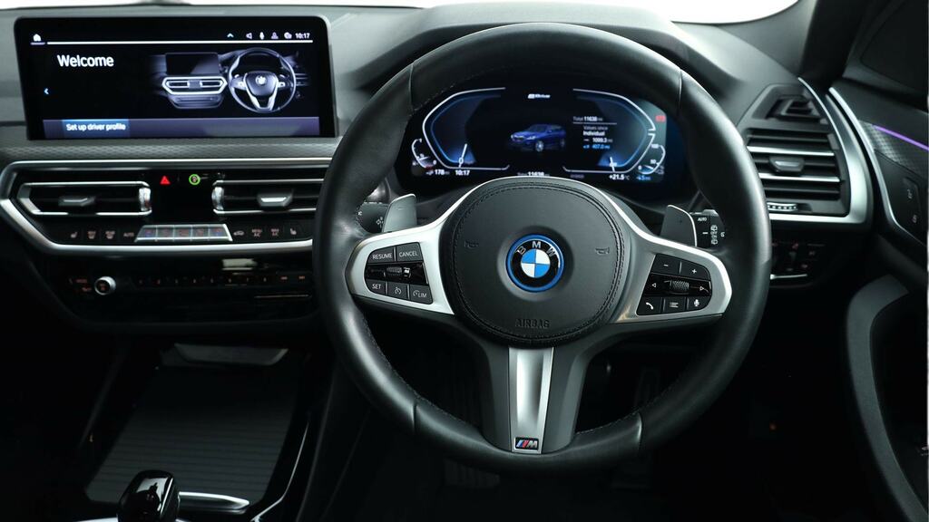 BMW X3 Xdrive 30E M Sport Pro Pack YG74PZV Blue #5