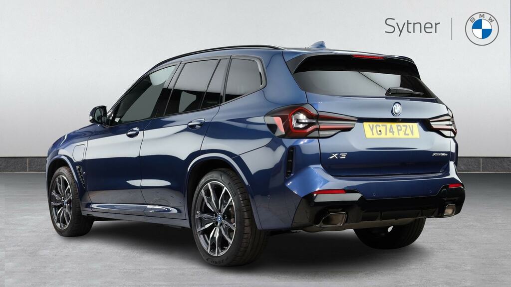 BMW X3 Xdrive 30E M Sport Pro Pack YG74PZV Blue #2