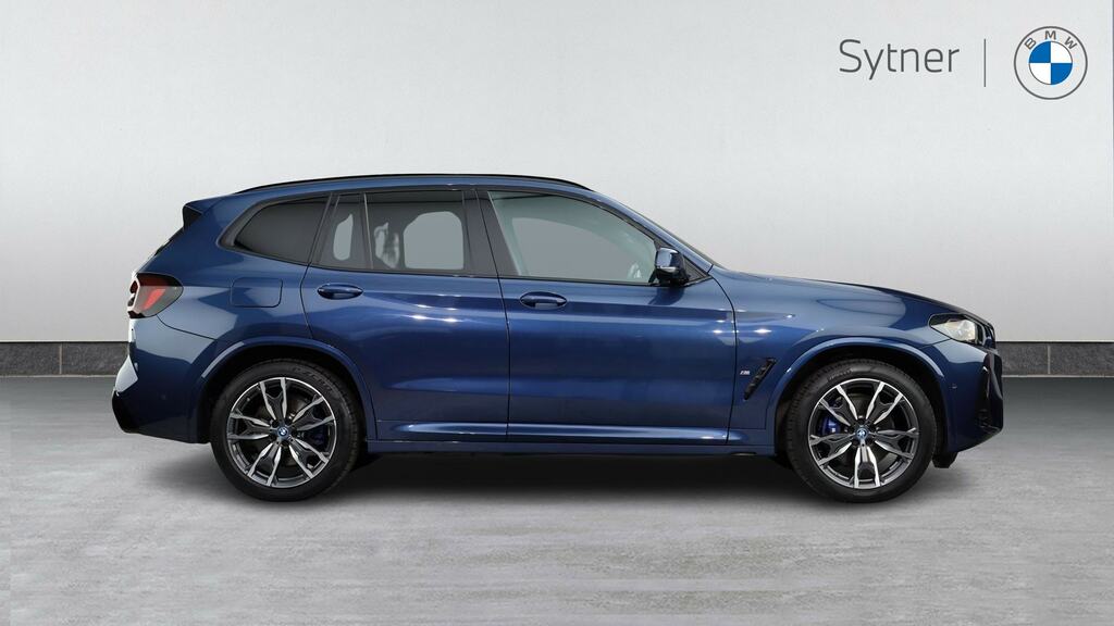 BMW X3 Xdrive 30E M Sport Pro Pack YG74PZV Blue #3