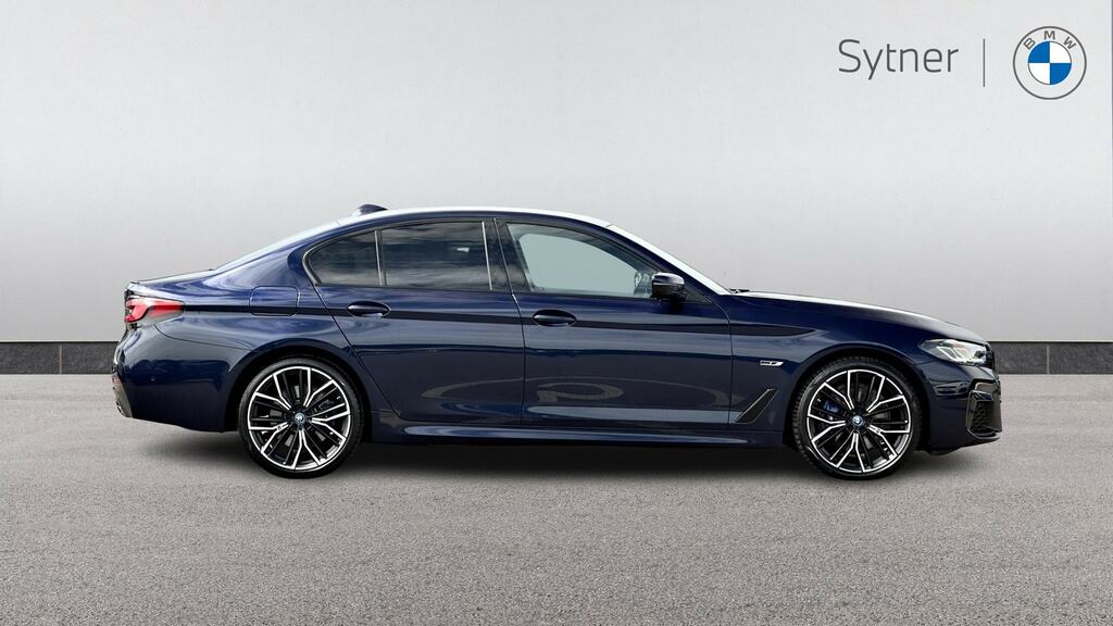 BMW 5 Series 530E M Sport Techpro Pack LD73YDY Blue #3