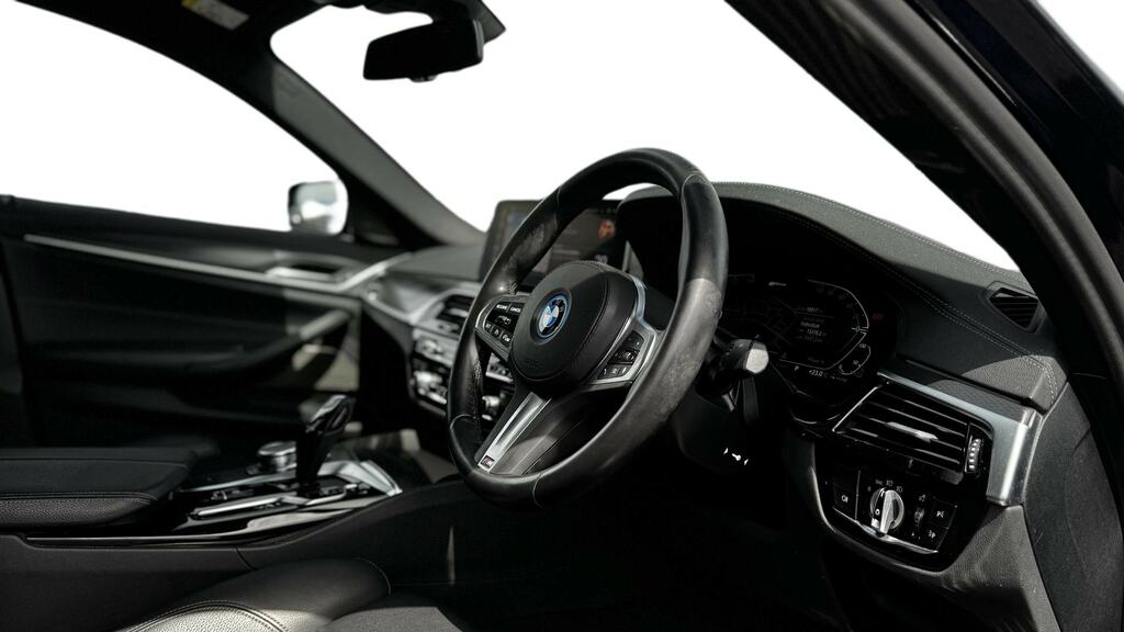 BMW 5 Series 530E M Sport Techpro Pack LD73YDY Blue #6