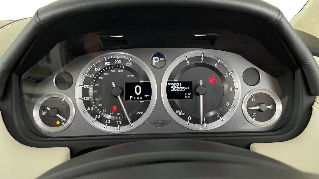 Aston Martin DB9 Db9 V12 Black #17