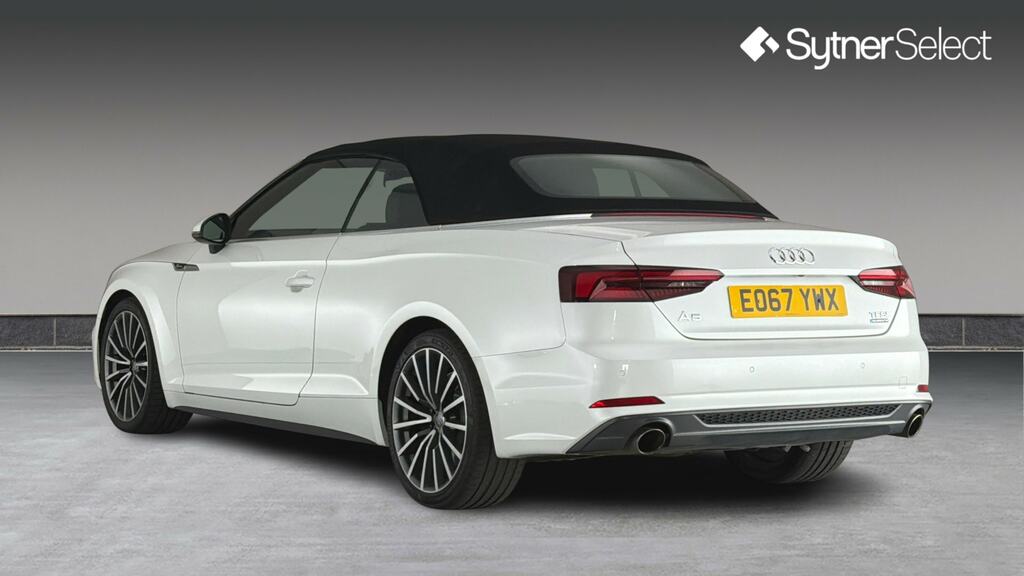 Audi A5 2.0 Tfsi Quattro S Line S Tronic EO67YWX White #3