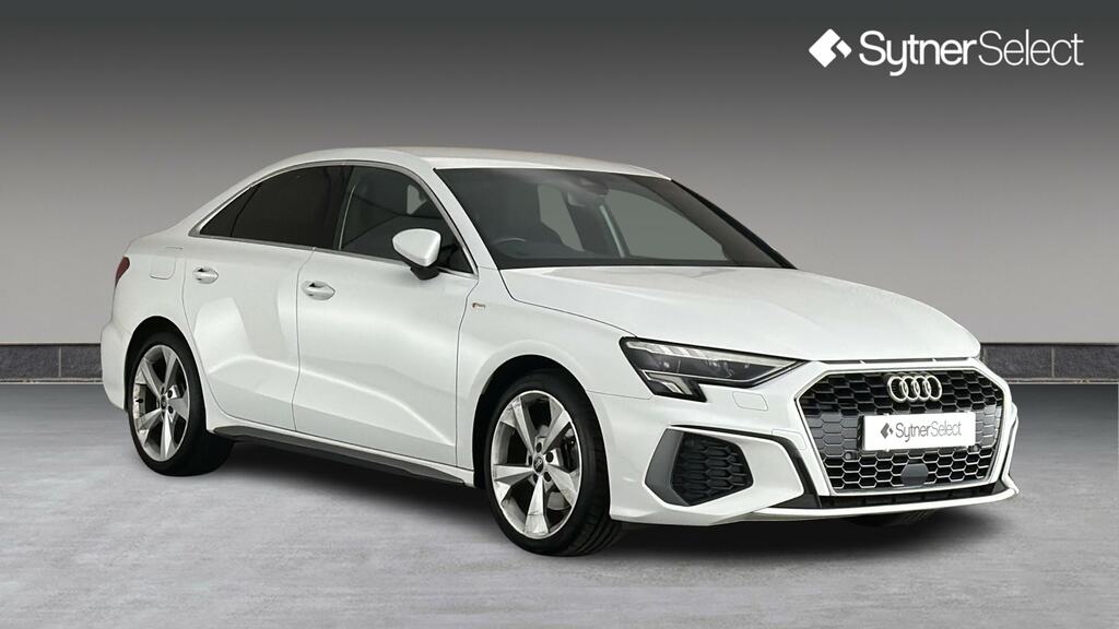 Audi A3 30 Tfsi S Line White