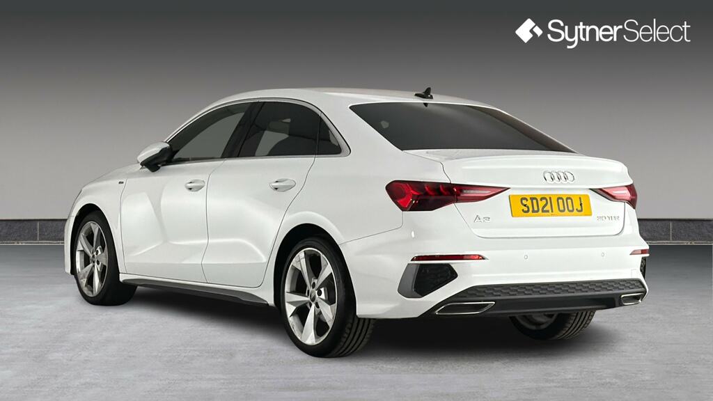 Audi A3 30 Tfsi S Line SD21OOJ White #2