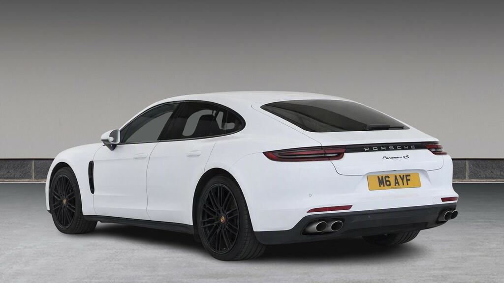 Porsche Panamera 4.0 V8 4S Pdk White #3