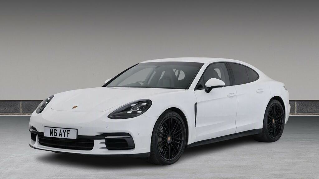 Porsche Panamera 4.0 V8 4S Pdk White #2