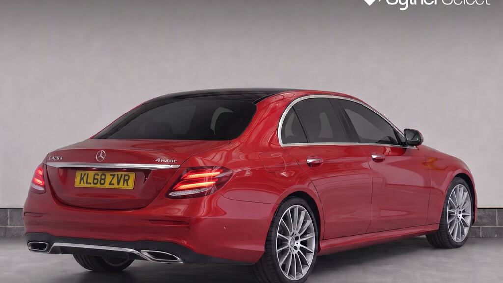Mercedes-Benz E Class E400d 4Matic Amg Line Premium Plus 9G-tronic Red #4