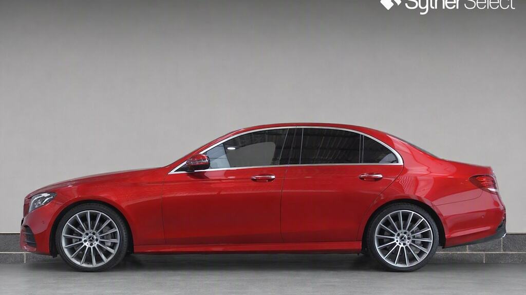 Mercedes-Benz E Class E400d 4Matic Amg Line Premium Plus 9G-tronic Red #6