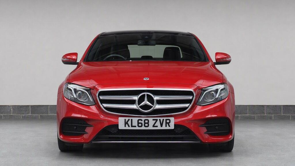 Mercedes-Benz E Class E400d 4Matic Amg Line Premium Plus 9G-tronic Red #5