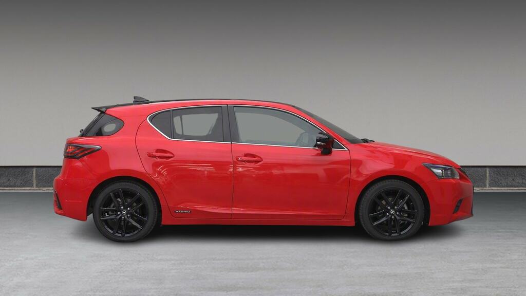 Lexus CT 200H 1.8 Sport Cvt Red #5